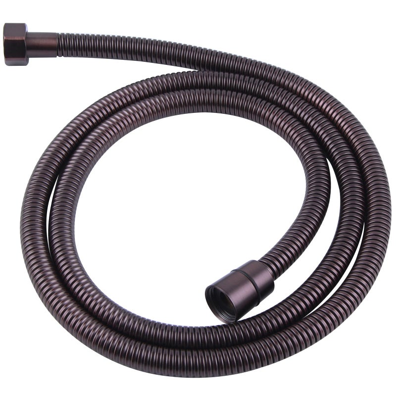 Angle Simple Shower Head Hose Lighter Oil Rubbed Bronze, Stainless Steel Flexible Shower Sprayer Hose Replacement, 59 Inches - Image 1